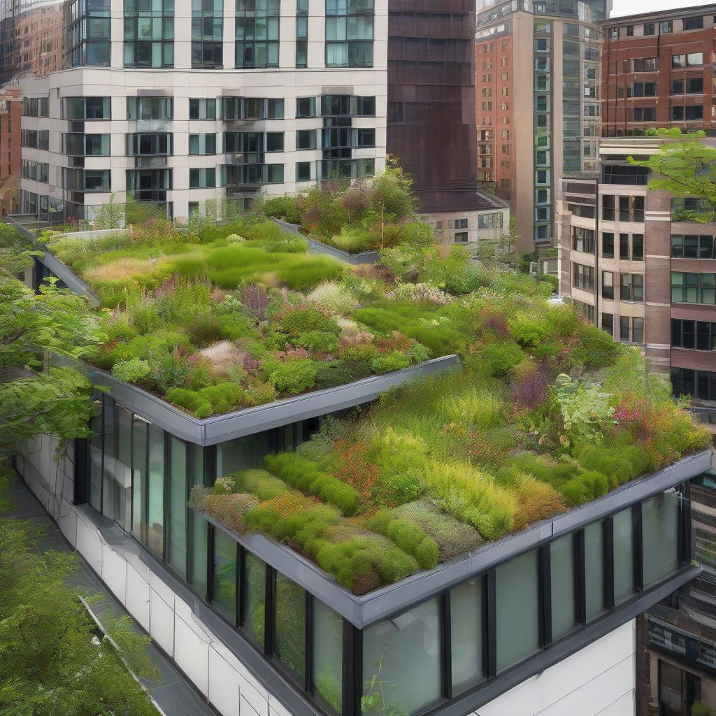 Green Roof Urban Garden