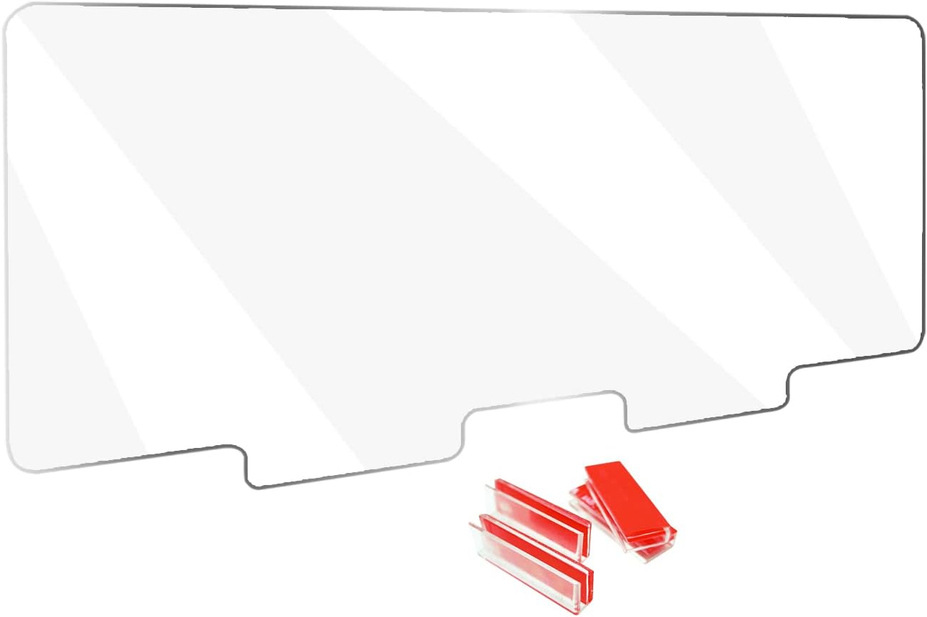 Sink Splash Guard, Splatter Guard Kitchen Gadget Eco Friendly Durable For Kitchen, Acrylic Material, The Kitchen is More Beautiful, Easy To Install (13 * 5.51inch)