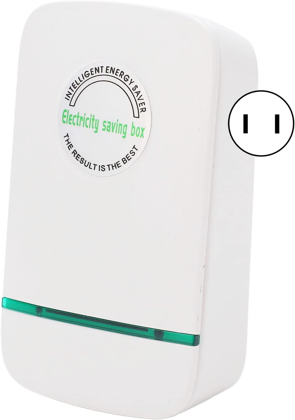 2Pack Energy Saving Device, Electricity Saving Box Power Factor Correction Device Stabilizes Voltage (90-250V) Ideal for Home & Commercial Use