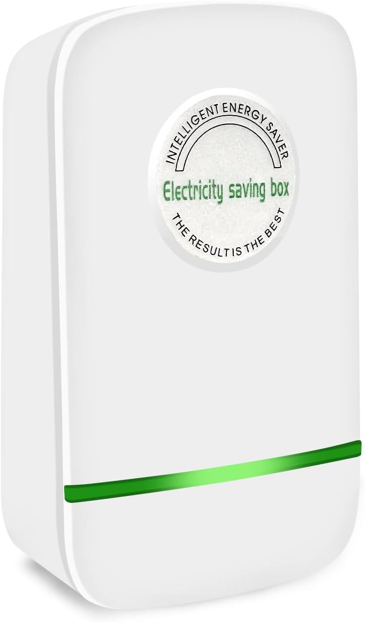 Stop Watt Energy Saver Device (1-Pack) – 30KW Electricity Saving Box for Home & Office, 90V-250V US Plug, Reduce Power Consumption & Energy Bills