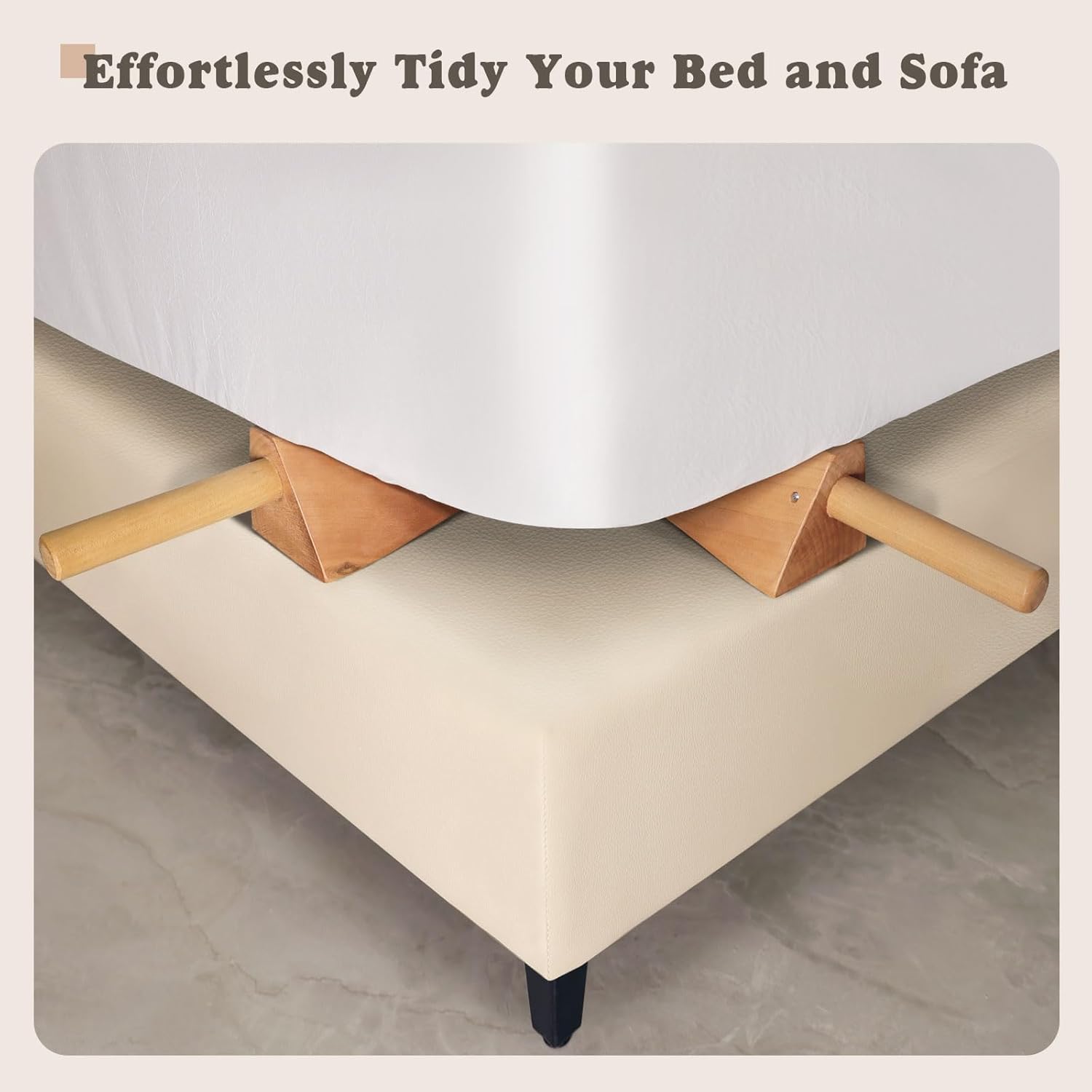 2 Packs Mattress Lifter Tool for Changing Sheets Tucker, Bed Lifts Risers Lifters Wedge Bunk Elevator Under Furniture Assistance Products Assist Lifting, Ez Gadgets Accessories Holder Support Mover