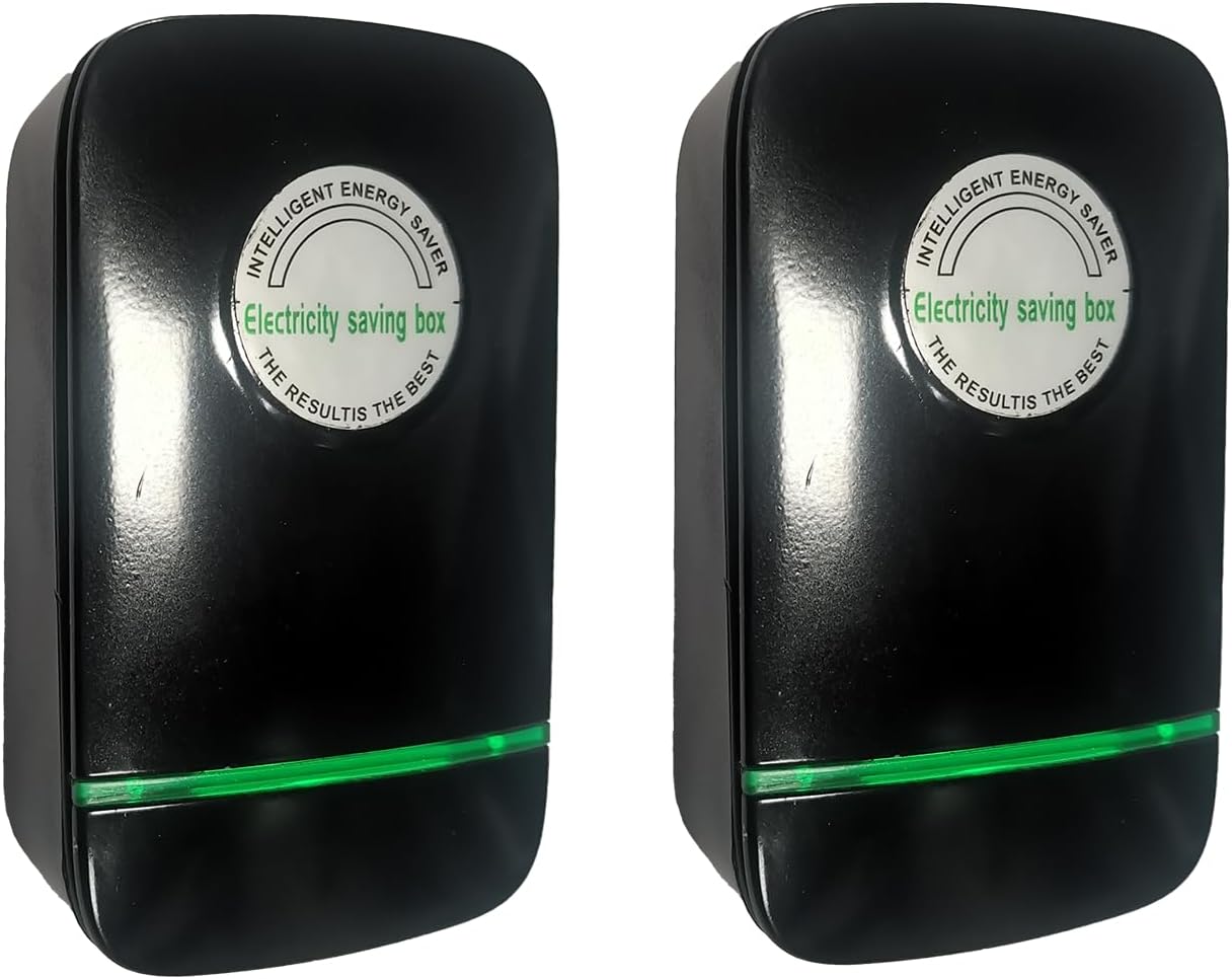 2025 Upgrade-Stop Watt Energy Saving Device,Elon-musker Energy Saving Device,Kill a Watt,Electricity Saving Box Us Plug 90v-250v 30kw for Home, Restaurant, Company and More Places (BL-2)