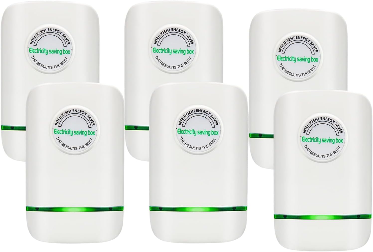 Power Electric Saver Pro x, Stopwatt Energy Saving Device Electricity Saving Box Power Saving Device US Plug 90V-250V 30KW (6 Pack)