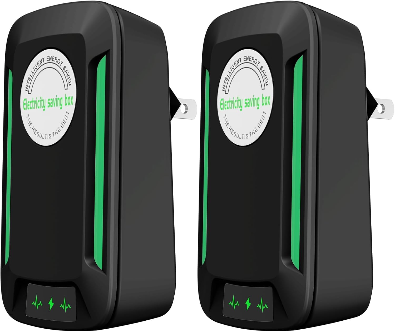 Energy Saving Device Esaver Watt, Electricity Saving Device Save Electricity, Electricity Saving Box, Reduces Energy Costs, Energy Savers Plug in US Plug 90V-250V 30KW(2 Pack)