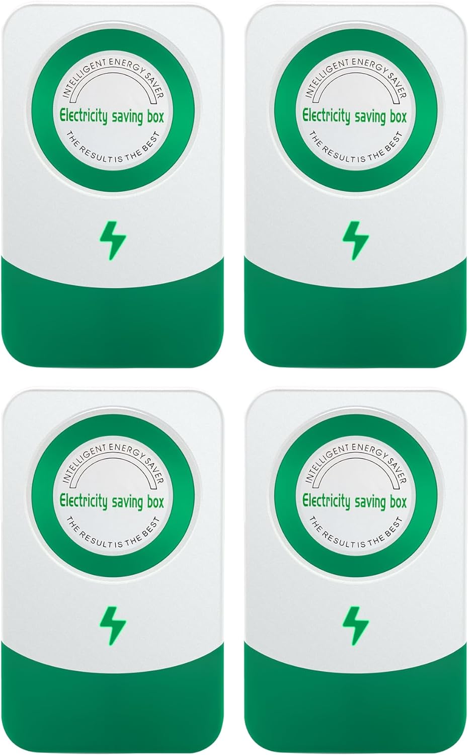 Stopwatt Energy Saving Device, Power Saver Pro, Power Saver Pro X, Electricity Saving Box, Stop Watt Energy Saving Device, Energy Savers Plug in, US Plug in 90V-250V 30KW (4 Pack)